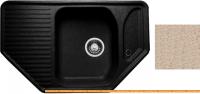 Кухонная мойка Granicom G002 (кремовый) картинка