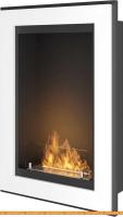 Биокамин SimpleFire Frame 550 (белый, со стеклом) картинка