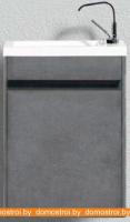 Тумба под умывальник BelBagno Pietra Mini-400-1A-SO-SCM-R (правый,stucco) картинка