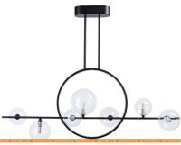 Подвесная люстра Arte Lamp Saturn A7791SP-59BK картинка