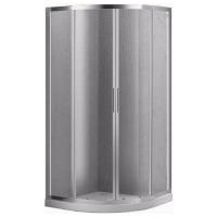 Душевой уголок BelBagno SELA-R-2-95-Ch-Cr стекло шиншилла 95x95 картинка