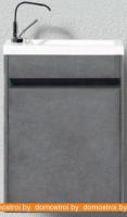 Тумба под умывальник BelBagno Pietra Mini-400-1A-SO-SCM-L (левый, stucco) картинка