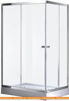 Душевой уголок Avanta D106/2 120x90 (левый, хром/рифленое стекло) картинка