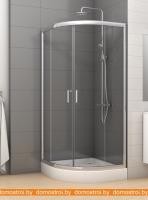 Душевой уголок NEW TRENDY Varia 80x80 K-0185 (хром/прозрачный) картинка