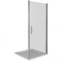 Душевая дверь GoodDooor FANTASY DR-100-С-CH 100x185 прозрачные стекла картинка