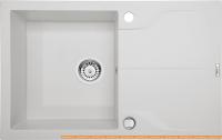 Кухонная мойка Deante Andante Flush ZQN A11F (алебастровый) картинка