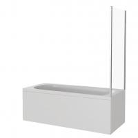 Боковая часть шторки на ванну GoodDoor SCREEN SP-80-G-CH 80x140 картинка