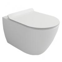 Унитаз подвесной Bocchi V-Tondo Compacto Rimless [1417-001-0129 + A0335-001] с сиденьем SoftClose картинка