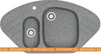 Кухонная мойка Berge BR-9550 (графит матовый) картинка