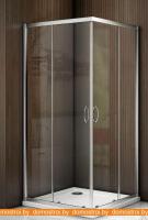 Душевой уголок Good Door Latte CR 80x80 (прозрачное стекло) Latte CR-80-C-WE картинка