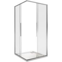 Душевой уголок GoodDoor IDEA CR-100-C-CH 100x100 стекла прозрачные (без поддона) картинка