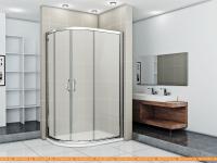 Душевой уголок Good Door Infinity R 120x80 (матовое/хром) картинка