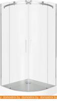 Душевой уголок Good Door Galaxy R-TD 90x90 (прозрачное/хром) картинка
