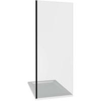 Боковая часть GoodDooor GALAXY SP-70-C-B 70x195 прозрачные стекла картинка