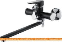 Смеситель Loffrey LF82212B (черный/хром) картинка
