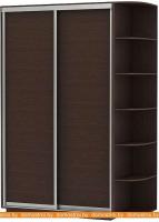 Шкаф-купе Vivat Mebel D2-04 220x60 (черное дерево) картинка