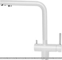 Смеситель Elleci Tourmaline G68 Bianco картинка