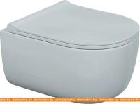 Унитаз Bocchi V-Tondo Rimless (белый) 1417-001-0129+A0336-001 картинка