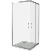 Душевой уголок GoodDoor INFINITY CR-90-C-CH 90x90 стекла прозрачные (без поддона) картинка