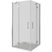 Душевой уголок GoodDoor SATURN CR-90-C-CH 90x90 стекла прозрачные (без поддона) картинка