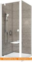 Душевой уголок Ravak Pivot PDOP2+PPS 110x90 (белый+белый/прозрачное) картинка