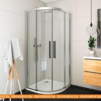 Душевой уголок Roth Exclusive Line ECR2N/90 R55 90x90 (черный/прозрачное) картинка