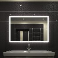 Зеркало c LED подсветкой Континент Mercury LED 90x70 картинка