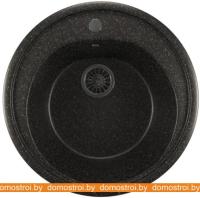 Кухонная мойка Mixline ML-GM11 (черный 308) 525070 картинка