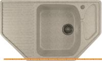 Кухонная мойка Mixline ML-GM24 (серый 310) 525193 картинка