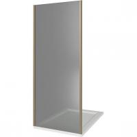 Боковая часть GoodDooor JAZZE SP-90-B-BR 90x185 коричневые стекла картинка