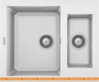 Кухонная мойка Elleci Easy 150 Bianco Titano 68 картинка