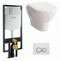 Комплект инсталляция и унитаза Vitra Zentrum 9012B003-7206 картинка