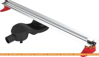 Душевой трап Berges Wasserhaus Super Slim 500 (матовый хром) картинка