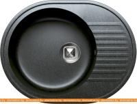 Кухонная мойка Tolero R-122 (черный) картинка