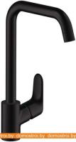 Смеситель Hansgrohe Focus M41 31820670 (черный матовый) картинка