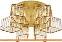 Потолочная люстра Ambrella light Traditional TR5211/6 GD/CL картинка