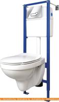 Унитаз Cersanit Delfi SET-DEL/Vec/S-DL/Ac-Cg-w картинка