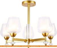 Подвесная люстра Ambrella light Traditional TR3154/5 GD/CL картинка