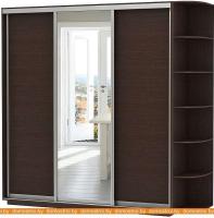 Шкаф-купе Vivat Mebel D3-06 220x60 (черное дерево) картинка