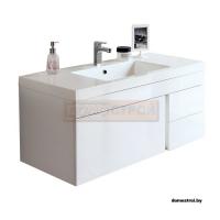 Тумба BelBagno LUCE Stile Moderno 100 Bianco Lucido картинка