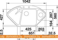 Кухонная мойка Blanco Delta II-F 525868 (черный) картинка