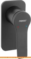 Смеситель Ferro Stratos Black BSC7PABL картинка