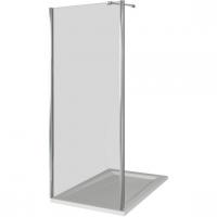 Боковая часть GoodDooor FANTASY SP-100-C-CH 100x185 прозрачные стекла картинка