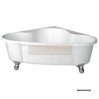 Акриловая ванна BelBagno BB07-CRM 150x150 хром картинка