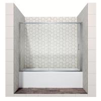 Стеклянная душевая шторка для ванны Ambassador Bath Screens 170 на 140 картинка
