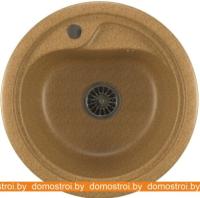 Кухонная мойка Mixline ML-GM10 (песочный 302) 525060 картинка