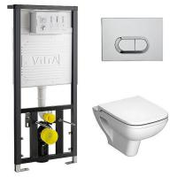 Комплект инсталляция и унитаза Vitra S20 9004B003-7204 картинка