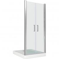 Душевая дверь GoodDooor PANDORA SD-90-C-CH 90x185 прозрачные стекла картинка