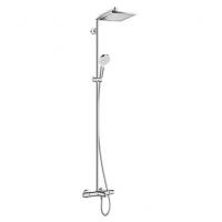 Душевая стойка Hansgrohe Crometta E 240 1jet Showerpipe [27298000] картинка