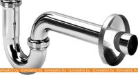 Сифон с переливом CeramaLux BC068 картинка